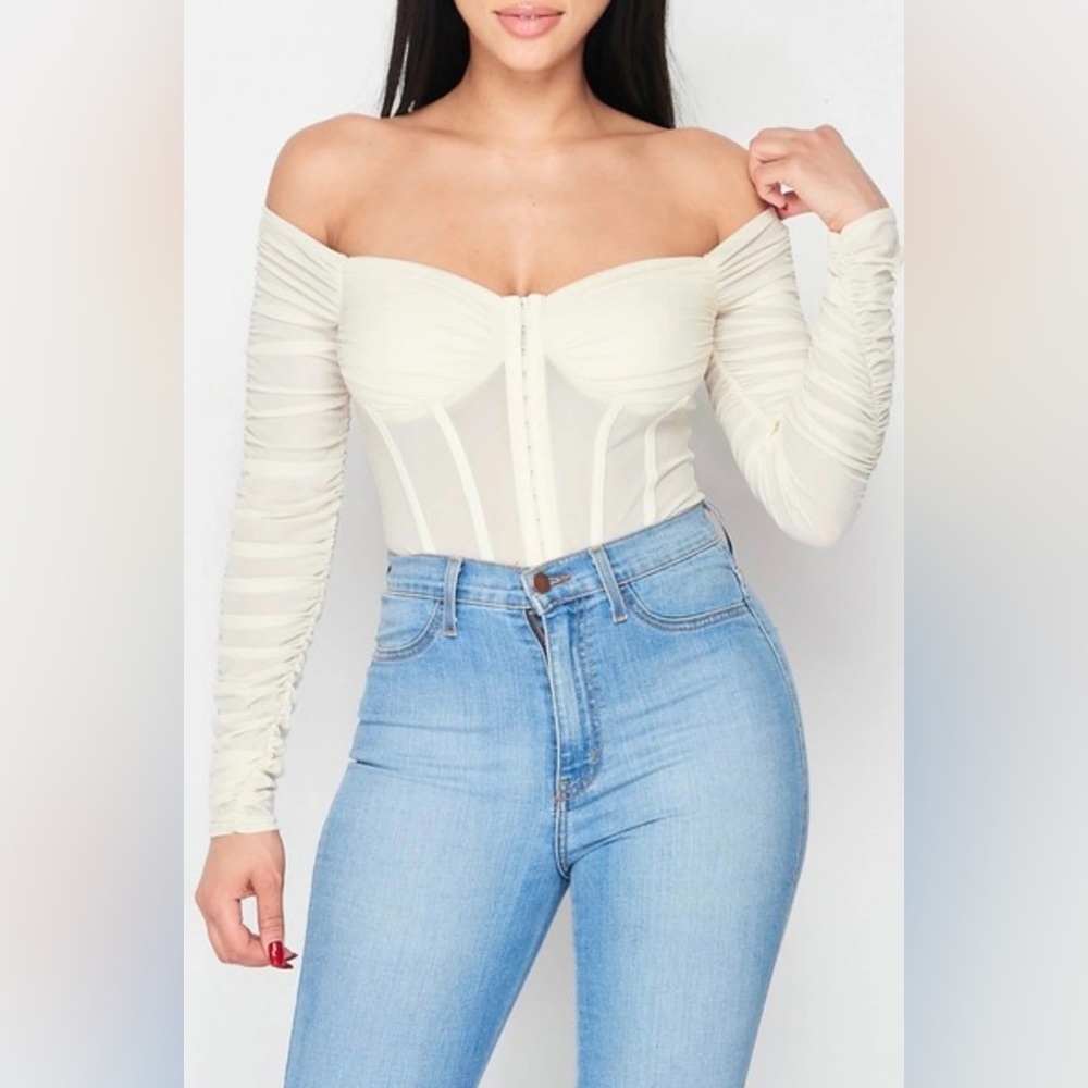 PRIVY Women's Bodysuit | Cream